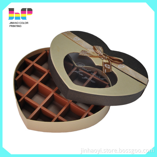 Fancy flat pack rectangular handmade paper chocolate boxes